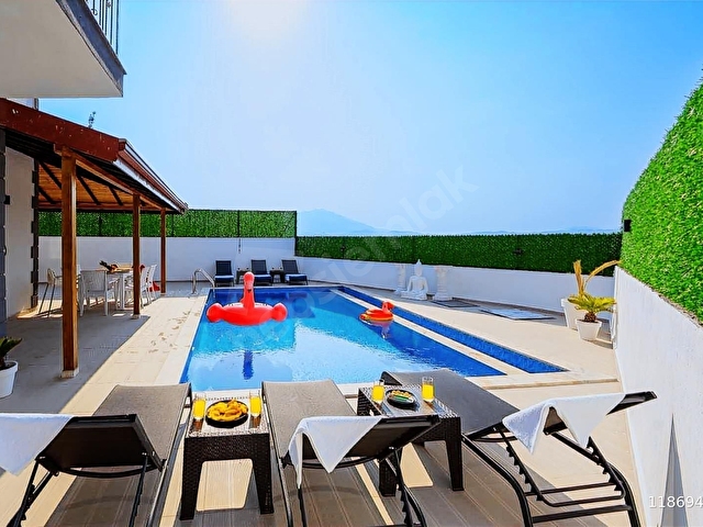 Fethiye Döğer mah Satılık 3+1 ebeveyn banyolu Villa - Görsel 28