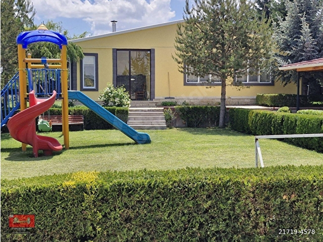 GÖLBAŞI  HACILAR  3 DÖNÜM  BAHÇE  İÇİNDE  300 M2 VİLLA  VE  MÜŞTEMİLATI - Görsel 17