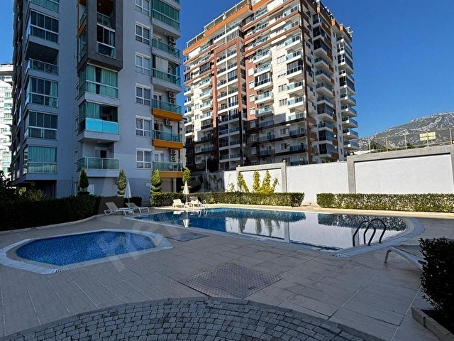 MAHMUTLARDA SATILIK  1+1 EŞYALI DAİRE - Görsel 9