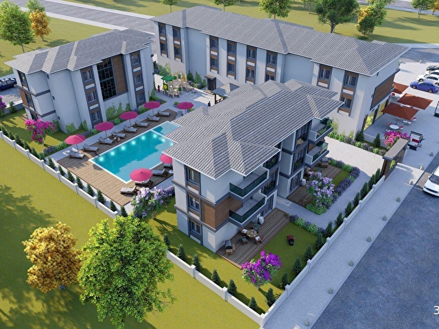 kumbag havuzlu sitede luks 2 1 satilik yazliklar komisyonsuz