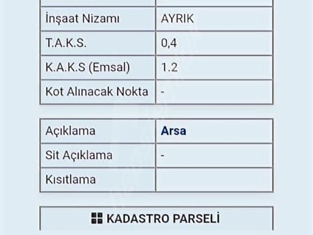 MURATLI MURADİYE MH. 6 DAİRELİK ARSA SATILIKTIR.BİR DAİRE PARASI - Görsel 5