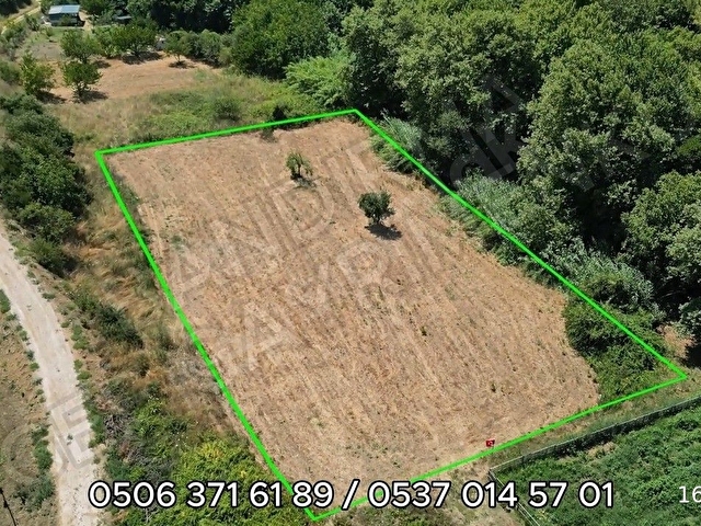 🌿 Erdekte  2.491 m2 Resmi Yola ve Dereye Cephe, Köye ve Denize Yakın Bahçe - Görsel 2