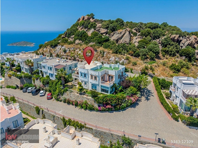 Bodrum Yalıkavakda Deniz Manzaralı 2+1 Çift Banyolu Flat Daire - Görsel 21