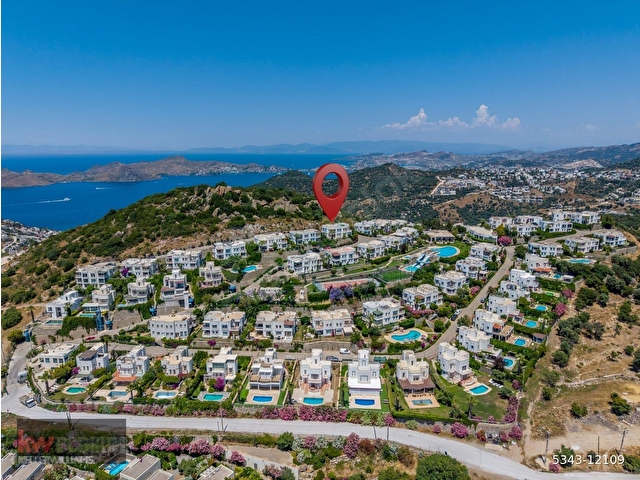 Bodrum Yalıkavakda Deniz Manzaralı 2+1 Çift Banyolu Flat Daire - Görsel 26