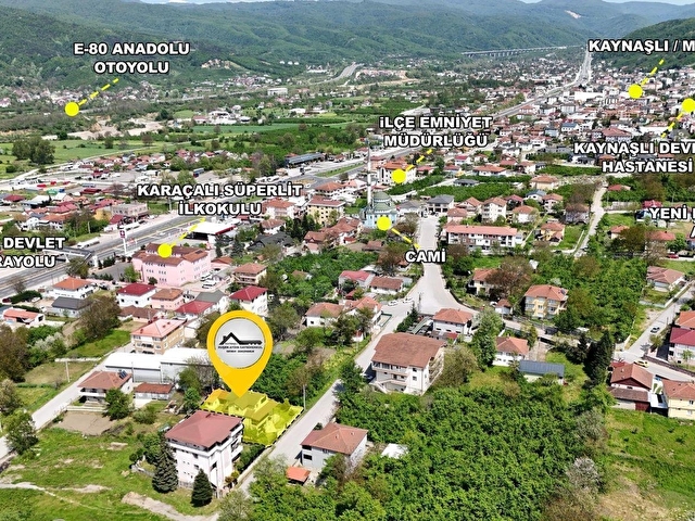 RUŞEN AYDIN GYDDAN DÜZCE KAYNAŞLIDA SATILIK MÜSTAKİL DUBLEX EV