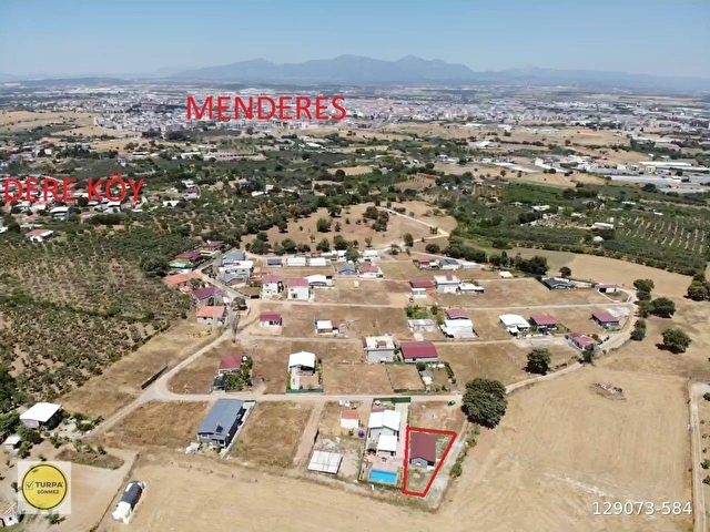 Dereköyde 250 m2 bahçe içerisinde 50m2 Verandalı 1+1 Müstakil Ev - Görsel 4