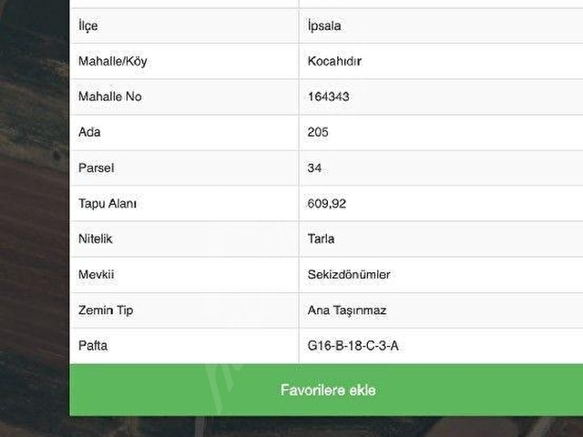 EDİRNE İPSALA KOCAHIDIR DA SATILIK  MÜSTAKİL YER - Görsel 11