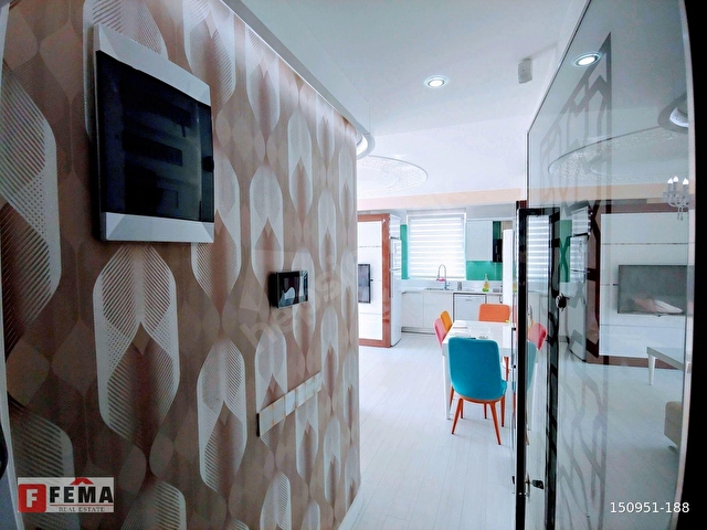 Boğaçayına Sıfır Lüks Akıllı Kiralık Residence 1+1 - For Rent - Görsel 24
