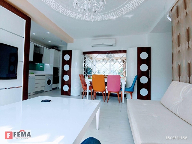 Boğaçayına Sıfır Lüks Akıllı Kiralık Residence 1+1 - For Rent - Görsel 14