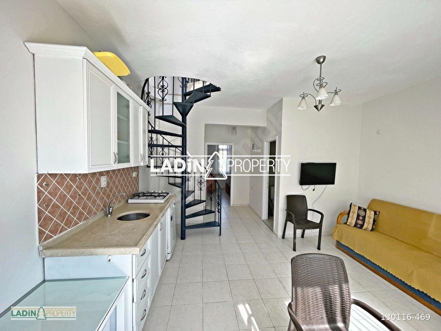 Çalışta Deniz Manzaralı 2+1 Eşyalı Uzun Dönem Kiralık Dubleks - Görsel 23