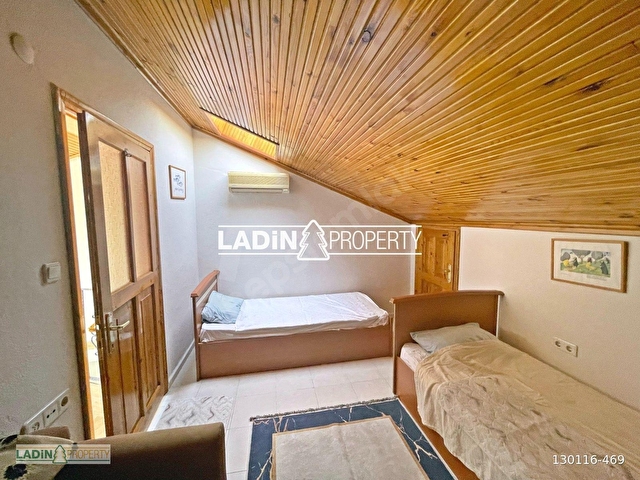 Çalışta Deniz Manzaralı 2+1 Eşyalı Uzun Dönem Kiralık Dubleks - Görsel 16