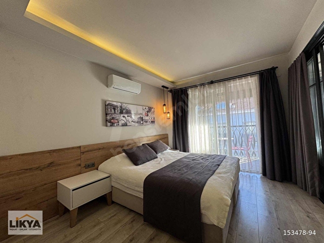 FETHİYE KORDONDA DENİZ MANZARALI LÜKS 2+1 KİRALIK EŞYALI DAİRE - Görsel 10