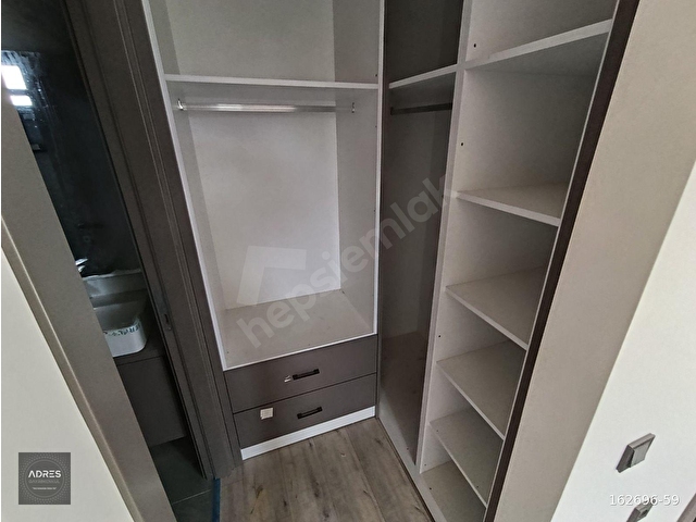 MEZİTLİ DE HAVUZLU DOĞALGAZLI JENERATÖRLÜ CİFT BANYOLU GİYİNME ODALI 2+1 KİRALIK - Görsel 15