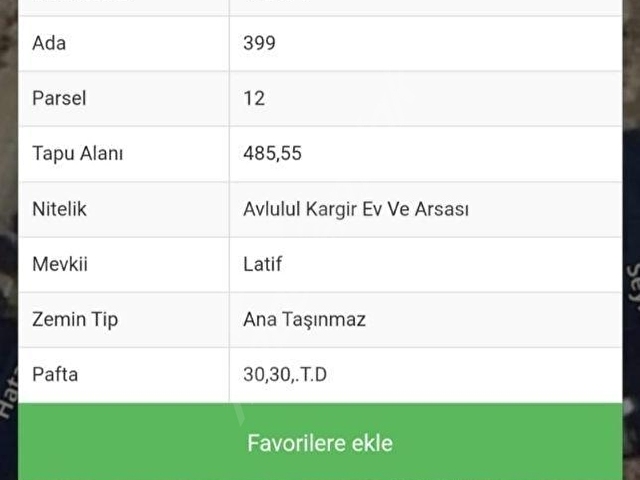 T.E.S.DEN ANA YOLA 50M ÇİFT TARAFI YOL TEK TAPULU ARSA - Görsel 2