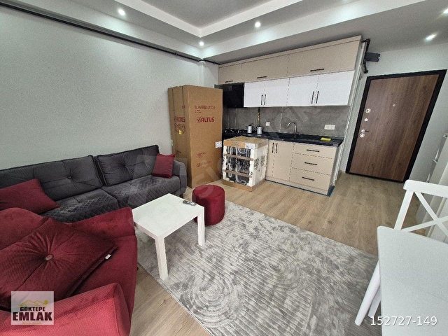 GÖKTEPE EMLAK BURHANİYE BAHÇELİEVLERDE SATILIK EŞYALI 1+1 DAİRE - Görsel 3