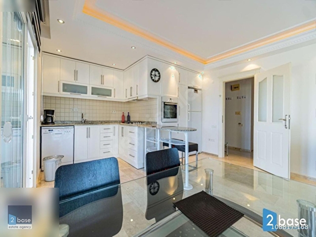 Alanya Demirtaşta  Okyanus sitesinde satılık  Doğa ve Deniz Manzaralı Şahane 2+1 Daire - Görsel 15