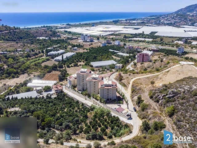 Alanya Demirtaşta  Okyanus sitesinde satılık  Doğa ve Deniz Manzaralı Şahane 2+1 Daire - Görsel 20