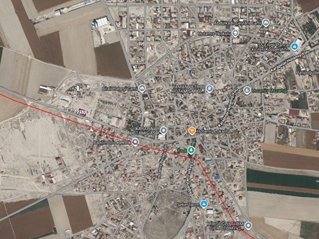 TOROS EMLAKTAN KARAPINAR HOTAMIŞ TA SATILIK 1200 M2 ARSA - Görsel 4