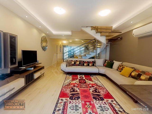 ÖZEL HAVUZLU DENİZ MANZARALI EŞYALI SATILIK 4+1 DUBLEKS DAİRE - Görsel 3