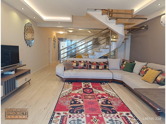 ÖZEL HAVUZLU DENİZ MANZARALI EŞYALI SATILIK 4+1 DUBLEKS DAİRE