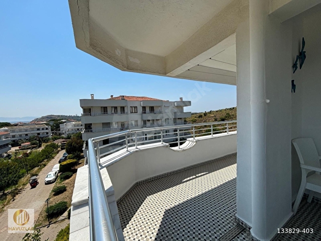 AYVALIK SARIMSAKLI-BADAVUT DA DENİZ İLE DOĞANIN İÇİÇE OLDUĞU MİDİLLİ MANZARALI YAZLIK DAİRE - Görsel 24