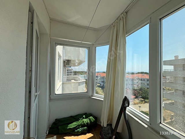 AYVALIK SARIMSAKLI-BADAVUT DA DENİZ İLE DOĞANIN İÇİÇE OLDUĞU MİDİLLİ MANZARALI YAZLIK DAİRE - Görsel 22