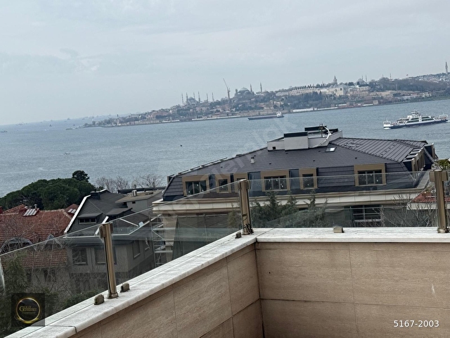 Üsküdar Salacakta Yeni Binada Deniz Manzaralı Dubleks Kiralık