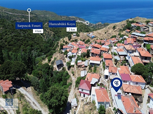 Karaburun Sarpıncık Köy Merkezinde Satılık Arsa - Görsel 3