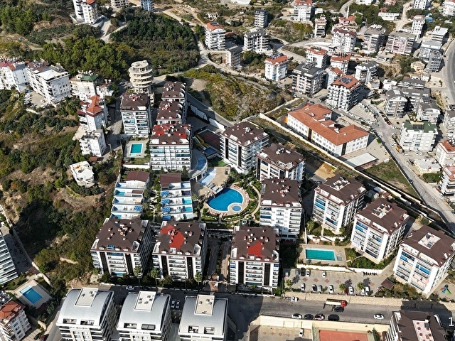 SATILIK DAİRE ACİL ALANYA ANOTHER WORLD RESIDENCE 1+1 EŞYALI - Görsel 2
