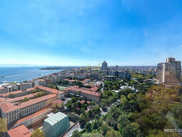 Süzer Plaza Ritz Carlton Full Boğaz Manzaralı Satılık 1+1 Daire