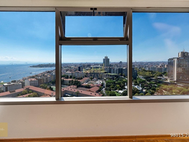 Süzer Plaza Ritz Carlton Full Boğaz Manzaralı Satılık 1+1 Daire