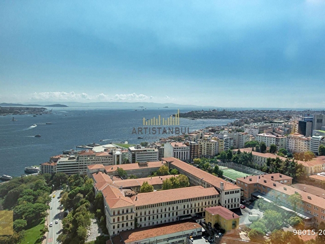 Süzer Plaza Ritz Carlton Full Boğaz Manzaralı Satılık 1+1 Daire