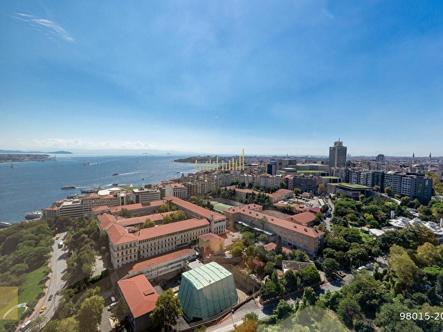Süzer Plaza Ritz Carlton Full Boğaz Manzaralı Satılık 1+1 Daire