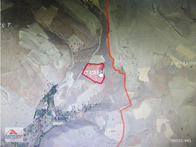 Kayseri Develi çomaklı mahallesi satılık tarla