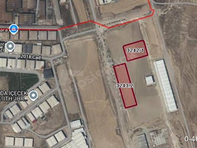 Sarayda Satılık 223 m2+ 339 m2 Ticari Parseller
