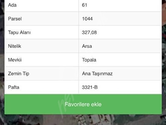Dalaman Hürriyet Mahallesinde Satılık 327 m2 İmarlı Arsa - Görsel 2