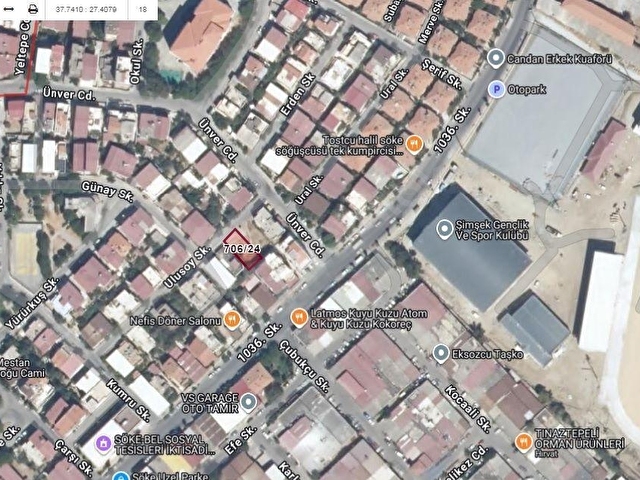 AYDIN SÖKEDE KONUT İMARLI 252 M2 YATIRIM FIRSATI ARSA