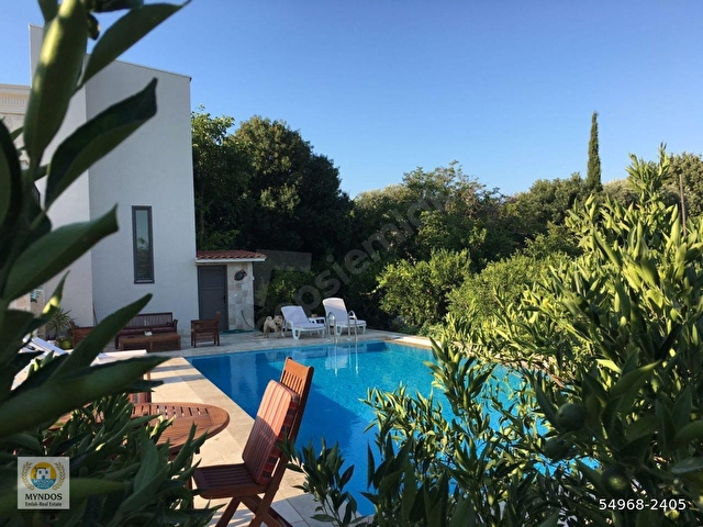 Bodrum Bitez Koy Ici Mustakil Havuzlu Bahceli Kiralik 4 2 Villa 54968 2405 Hurriyet Emlak