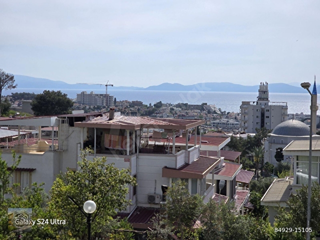 KUŞADASINDA DENİZ MANZARALI DOGAL ĞAZLI SATILIK 2+1DAİRE - Görsel 12