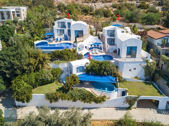 Kalkan Kışla koyunda hakim 1+1 adet Villa - Görsel 23