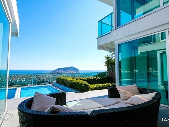 ALANYA TEPE 4+2 366M2 KAPALI GARAJ MÜSTAKİL HAVUZ MÜSTAKİL BAHÇE UYGUUUUUNNN FIIIRSAAAAAATTT - Görsel 2