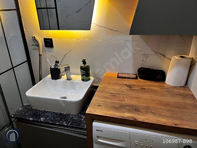 İKÇÜ YAKINI DOĞAL GAZLI FULL EŞYALI BALKONLU 1+1 KİRALIK DAİRE - Görsel 2