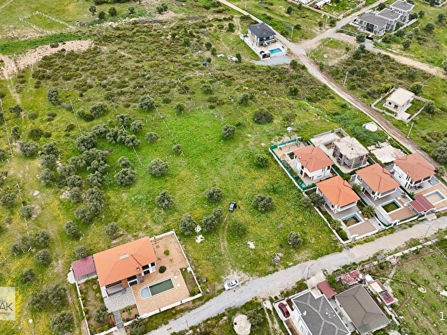 DİDİM Zümrüttepede 400 m2 Villa Arsası - Görsel 5