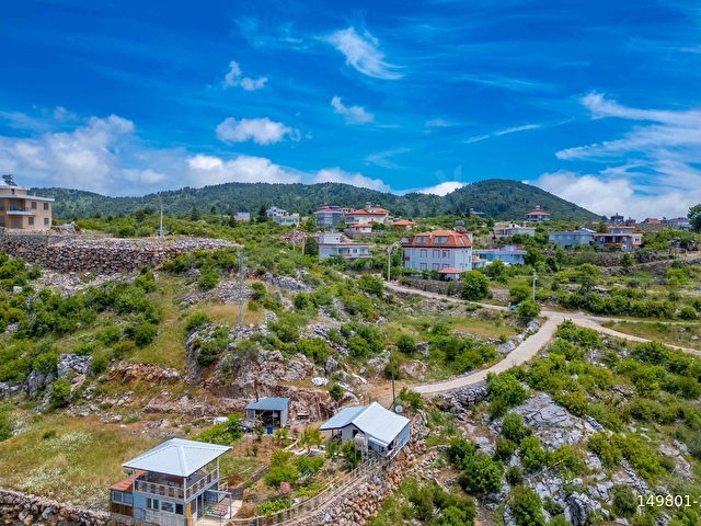 ALANYA GÜZELBAĞ FATİH MAH.SATILIK VİLLA/KONUT İMARLI ARSA 550 m2 - Görsel 9