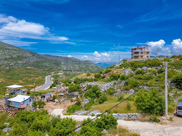 ALANYA GÜZELBAĞ FATİH MAH.SATILIK VİLLA/KONUT İMARLI ARSA 550 m2 - Görsel 8