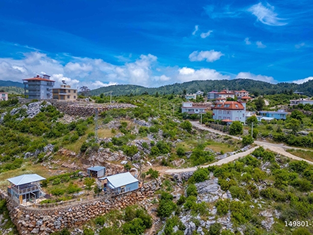 ALANYA GÜZELBAĞ FATİH MAH.SATILIK VİLLA/KONUT İMARLI ARSA 550 m2 - Görsel 10