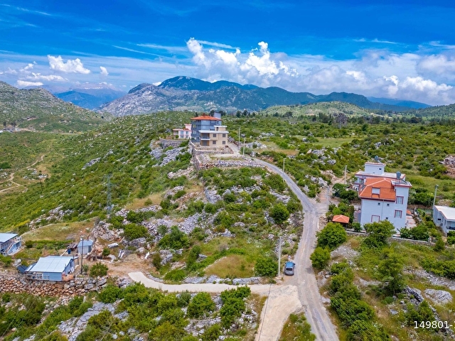ALANYA GÜZELBAĞ FATİH MAH.SATILIK VİLLA/KONUT İMARLI ARSA 550 m2 - Görsel 11