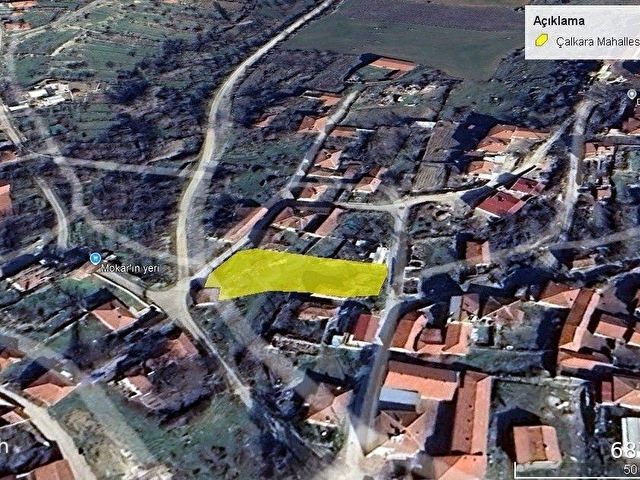 ÇALKARA MAHALLESİNDE KÖYİÇİNDE SATILIK ARSA - Görsel 10