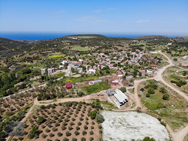 ÇANAKKALE EZİNE ALEMŞAH KÖYÜNDE SATILIK İMARLI ARSA - Görsel 8