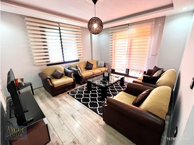 👉TEK YETKİLİ AYGÜLDEN AKÇAYDA ARA KAT ÖN CEPHE FUL EŞYALI AYRI MUTFAK EBEVEYNLİ 2+1 SATILIK DAİRE - Görsel 15